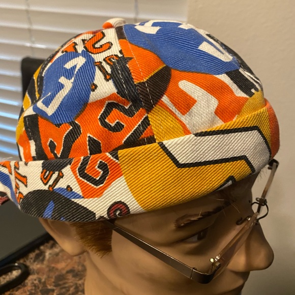 Fashion Style Men’s Multicolor Canvas Hat Size One - Picture 2 of 12